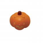 Pumpkin-Shaped Pressure Reliever with Logo