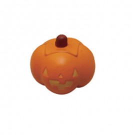 Pumpkin-Shaped Pressure Reliever with Logo