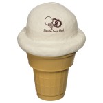 Ice Cream Cone Stress Reliever with Logo