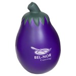 Eggplant Stress Reliever with Logo
