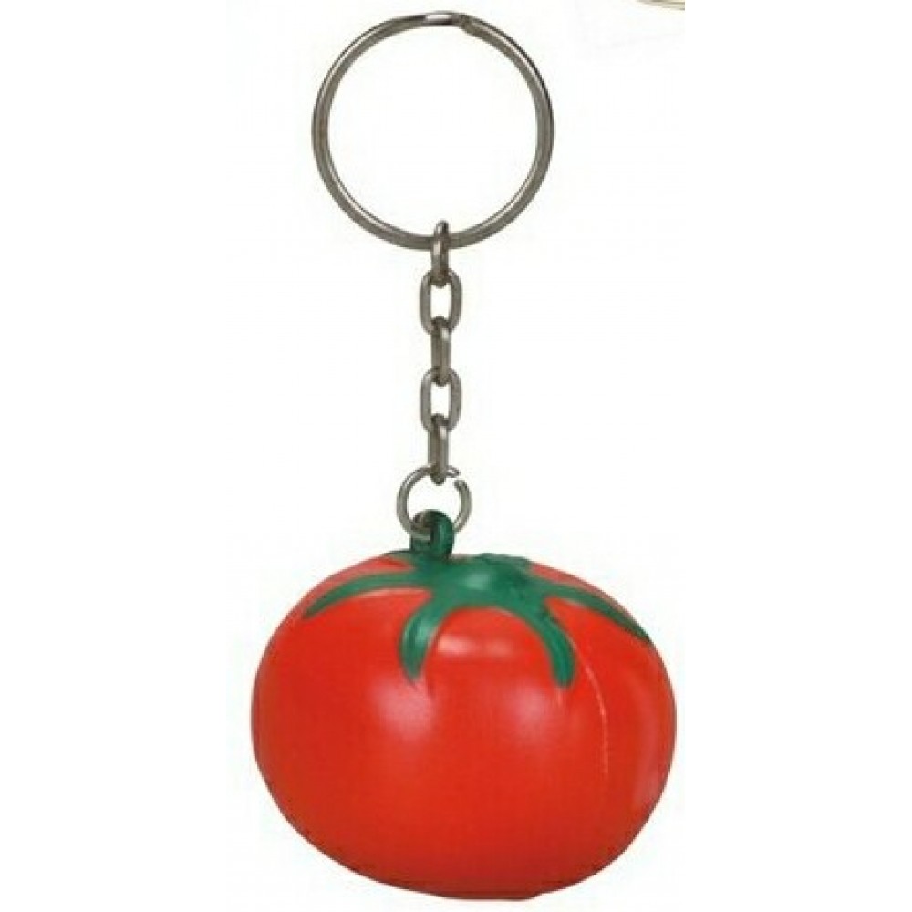 Custom Tomato Stress Reliever Keychain