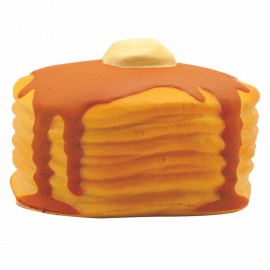 Stack of Pancakes Squeezie Stress Reliever with Logo  Stack of Pancakes Squeezie Stress Reliever with Logo
