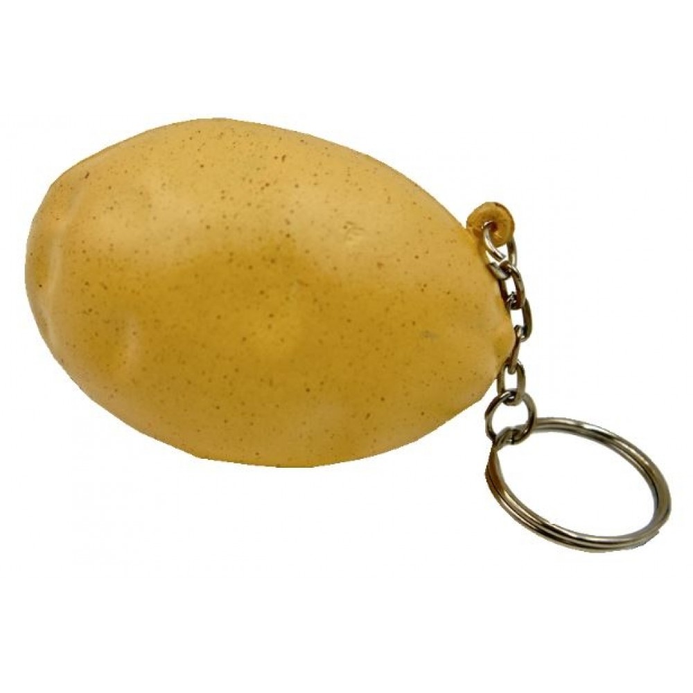 Potato Key Chain Stress Reliever Squeeze Toy with Logo