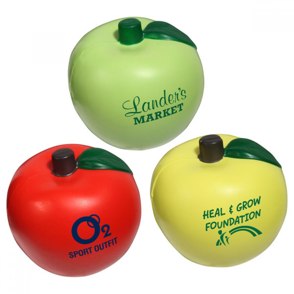 Apple Stress Reliever with Logo