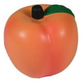 Peach Stress Reliever with Logo