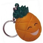 Pineapple Stress Reliever Keychain with Logo