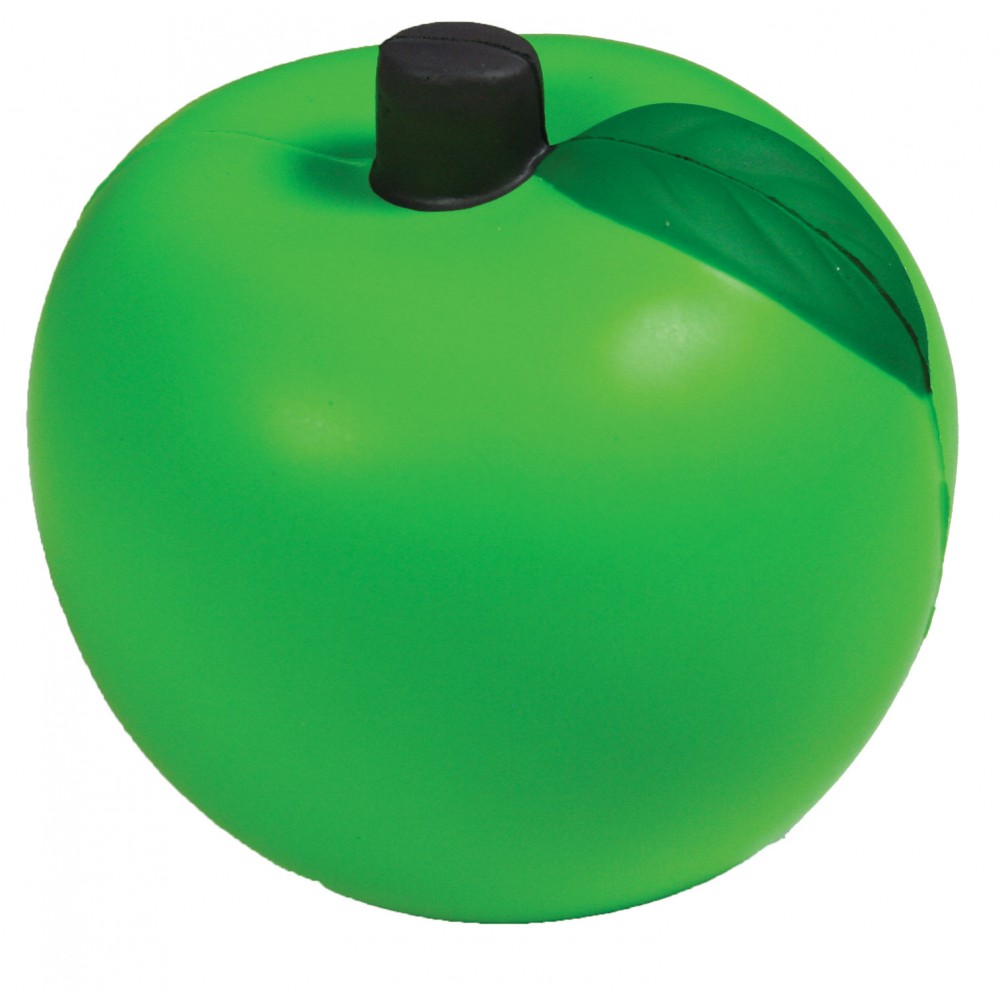 Custom Squeezies Stress Reliever Green Apple