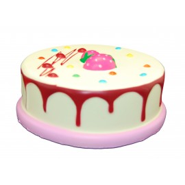 Promotional Slow Rising Scented Strawberry Birthday Cake Squishy