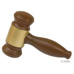 Gavel Stress Reliever with Logo