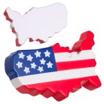 Custom US Map Stress Reliever