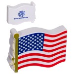 US Flag Stress Reliever with Logo