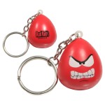 Personalized Mood Maniac Stress Reliever Key Chain-Angry