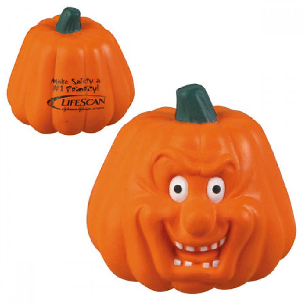 Pumpkin Stress Reliever Maniacal with Logo