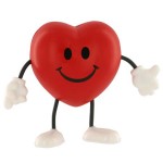 Promotional Valentine Heart Stress Reliever Figure