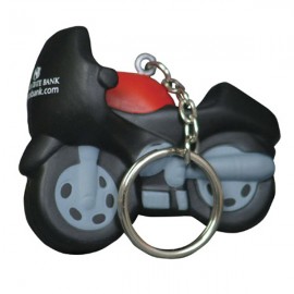 Motorcycle Stress Reliever Key Chain with Logo