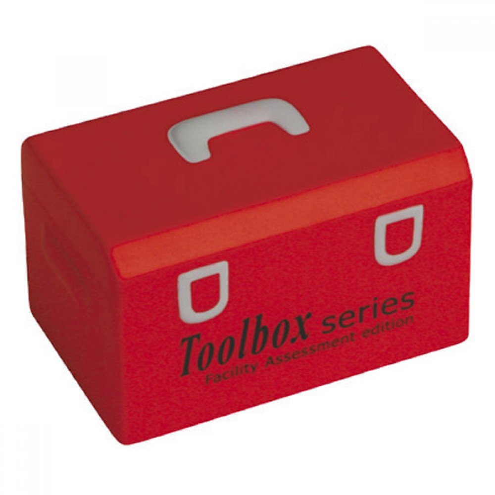 Toolbox Stress Reliever with Logo