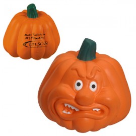 Customized Pumpkin Stress Reliever Angry