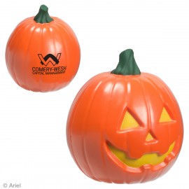 Jack O Lantern Stress Reliever with Logo