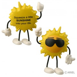 Personalized Cool Sun Stress Reliever Figurine