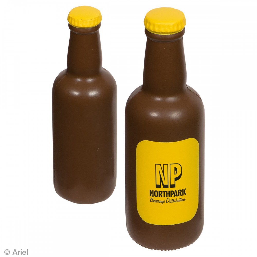 Logo Branded Beer Bottle Stress Reliever Logo Branded Beer Bottle Stress Reliever