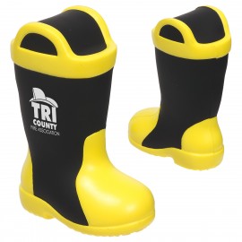 Firefighter Boot Stress Reliever with Logo