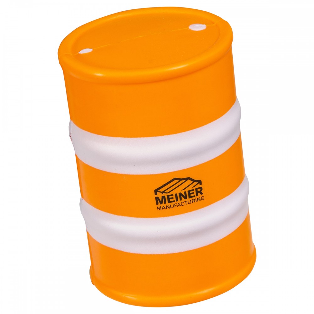 Promotional Safety Barrel Stress Reliever