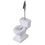 Toilet Stress Reliever Memo Holder with Logo