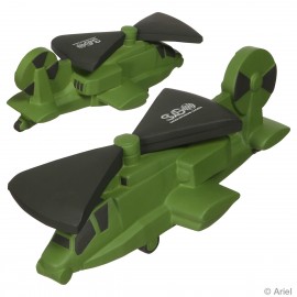 Military Helicopter Stress Reliever with Logo