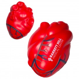 Personalized Heart with Blue Veins Stress Reliever