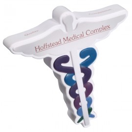Caduceus Stress Reliever with Logo