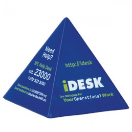 Pyramid Stress Reliever with Logo