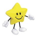 Personalized Star Stress Reliever Figure