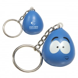 Personalized Mood Maniac Stress Reliever Key Chain-Stressed