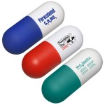 Capsule Stress Reliever with Logo