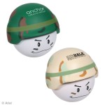 Soldier Mad Cap Stress Reliever with Logo