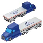 Semi Flatbed Truck Stress Reliever with Logo