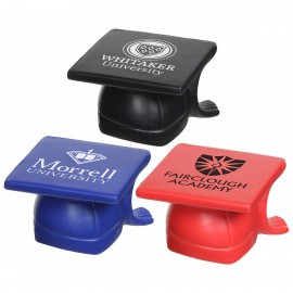 Mortarboard Hat Stress Reliever with Logo