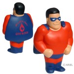 Super Hero Stress Reliever with Logo