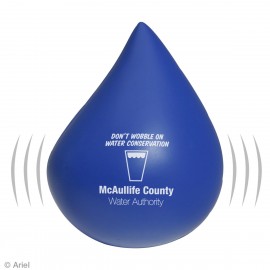Wobble Droplet Stress Reliever with Logo