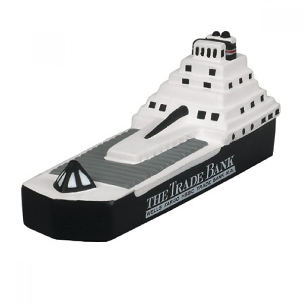 Container Ship Stress Reliever with Logo