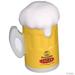Beer Mug Stress Reliever with Logo