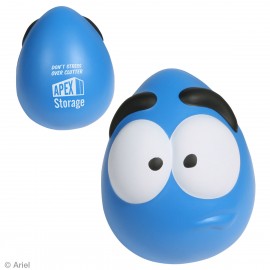 Mood Maniac Stress Reliever Wobbler-Stressed with Logo