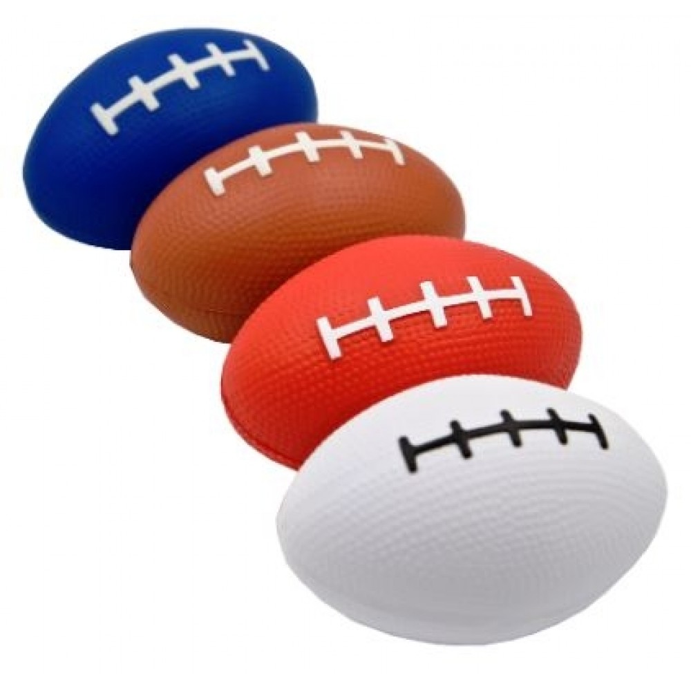 Small Football Stress Reliever Squeeze Toy with Logo