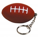Football Stress Reliever Keychain with Logo