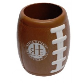 Football Bottle Holder Stress Reliever Toy with Logo