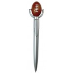 Logo Branded Football Specialty Pen w/Squeeze Topper