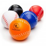 2.5" Baseball Stress Ball Reliver with Logo
