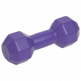 Dumbbell Stress Reliever - Neon Purple with Logo  Dumbbell Stress Reliever - Neon Purple with Logo