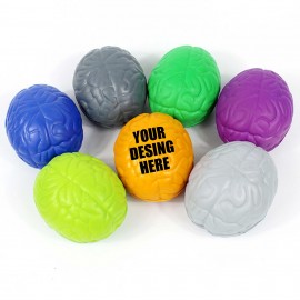 Brain Stress Ball with Logo