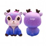 Squishy Deer Squeeze Toy Stress Reliever with Logo